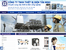 Tablet Screenshot of dientanminh.com